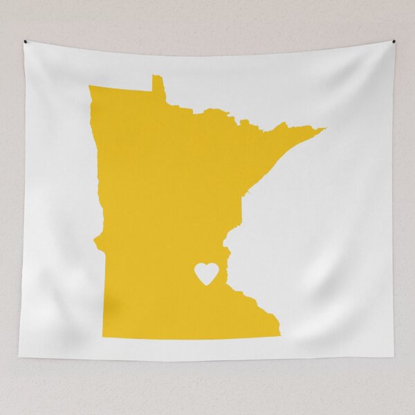 Item preview, Minnesota Love in Mustard designed and sold by Maren Misner.
