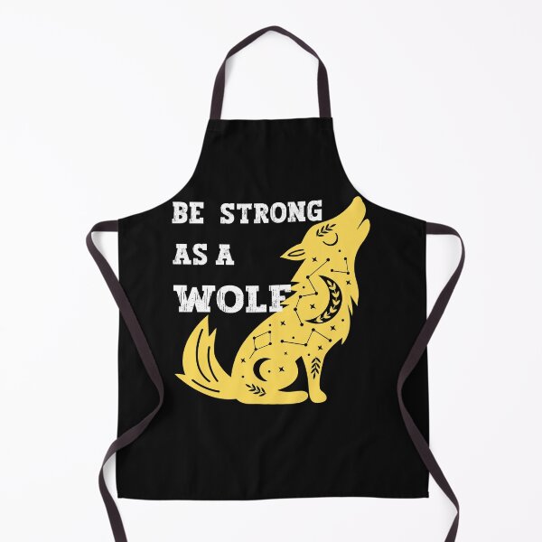 Item preview, Be Strong As A Wolf Romantic,Wolf drawing for girl designed and sold by fatydesignspace.