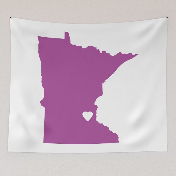 Item preview, Minnesota Love in Purple designed and sold by Maren Misner.