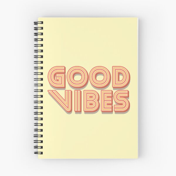 Item preview, Orange Red Stripes 3D Retro Vintage Sans Serif Display Typography Good Vibes Quotes designed and sold by Cawaiico.