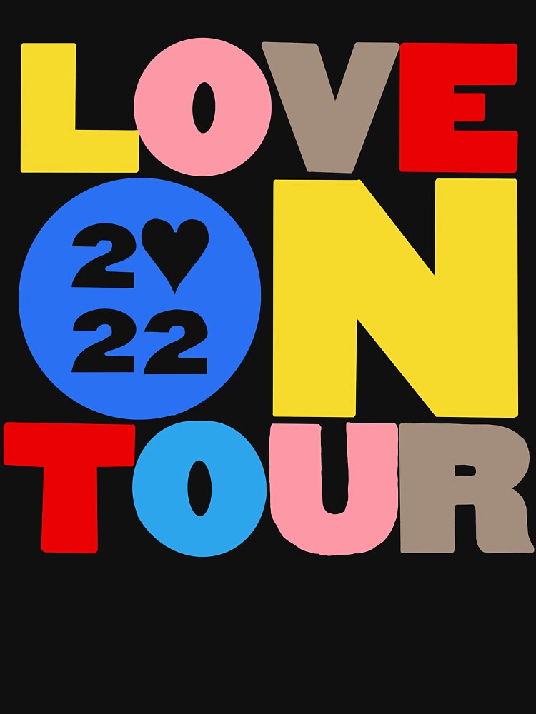 "Love on tour logo" Tshirt for Sale by JovanieOrmston Redbubble