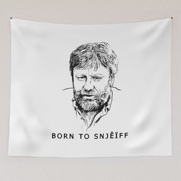 Item preview, Friendship Meeting Philosopher Cultural Theorist Zizek, Born To Snjêïff Gift For Fans designed and sold by Maryshuarcia89.