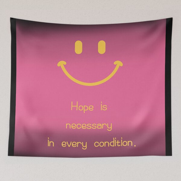 Item preview, smile,Hope is necessary in every condition,Cute character designed and sold by zzzozzo.