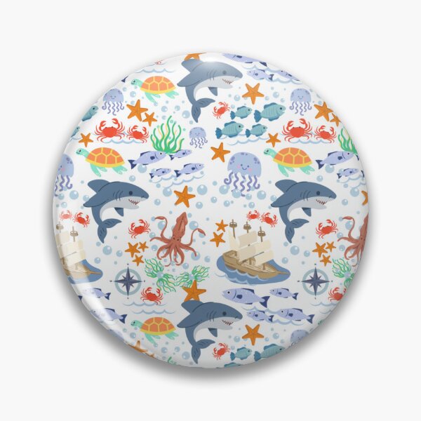 Item preview, Nautic life pattern designed and sold by HuGoDesignZ.