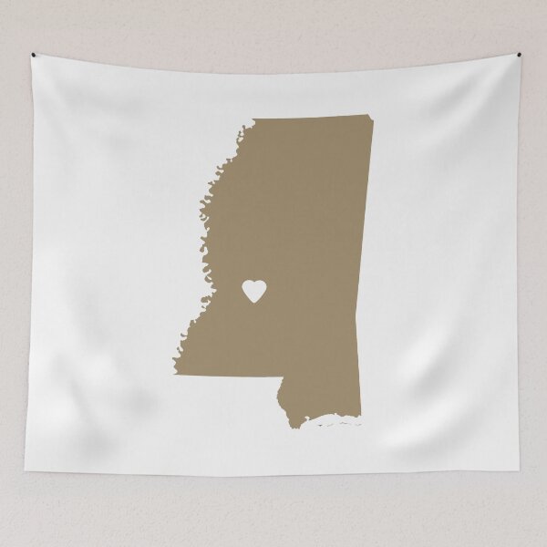 Item preview, Mississippi Love in Mocha designed and sold by Maren Misner.