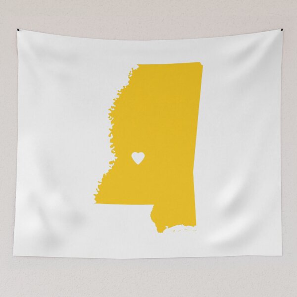 Item preview, Mississippi Love in Mustard designed and sold by Maren Misner.