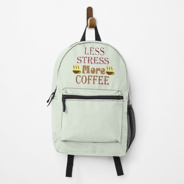 Item preview, Less Stress More Coffee designed and sold by MJayDesign.