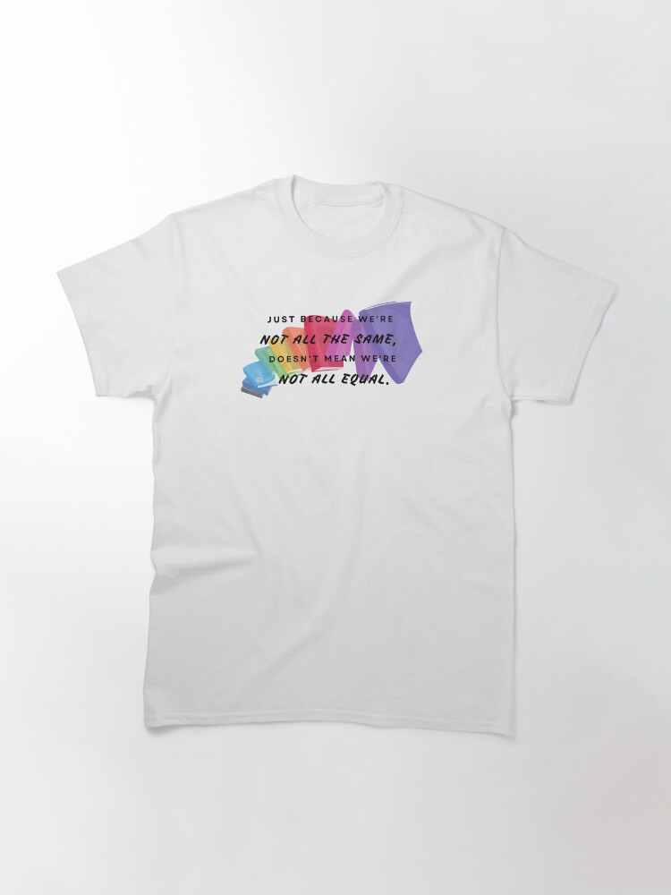 Alternate view of Different but Equal Classic T-Shirt
