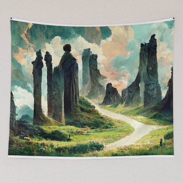 Item preview, The Fellowship discover ruins designed and sold by ArtbyACcreative.