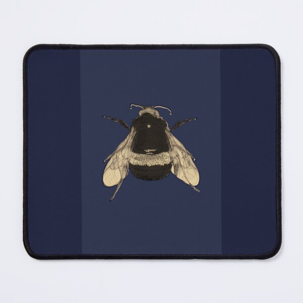 Item preview, Bee, Bumble Bee - Stripes - Dark Blue designed and sold by MLTDesignLab.
