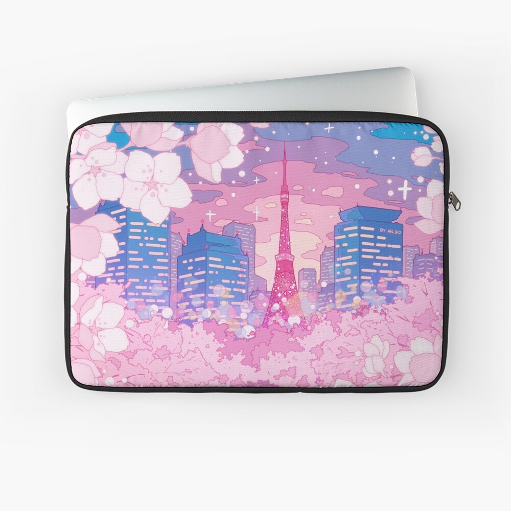 The evening Tokyo lake view  iPhone Case