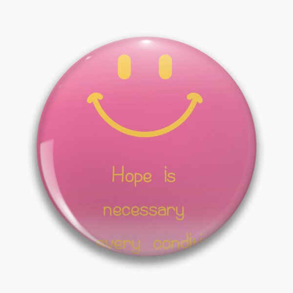 Item preview, smile,Hope is necessary in every condition,pastel-toned background designed and sold by zzzozzo.