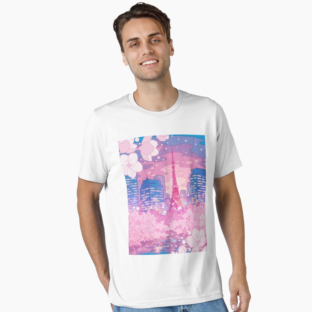 The evening Tokyo lake view  iPhone Case