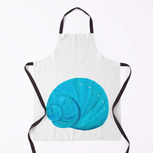 Item preview, Turquoise spiral shell designed and sold by MatsonArtDesign.