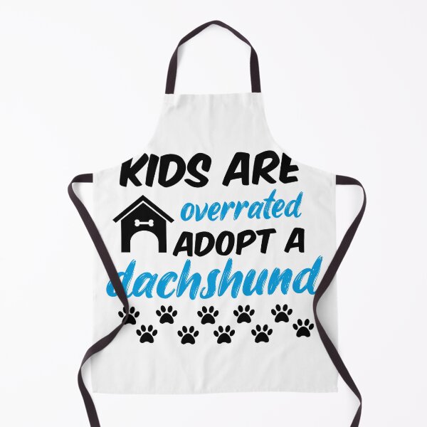 Item preview, kids are overrated adopt a dachshund designed and sold by randomdogshirt.
