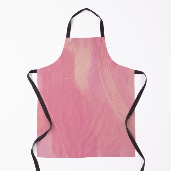 Item preview, Digital Abstract Painting Pink Gold White designed and sold by lineartdesigns.
