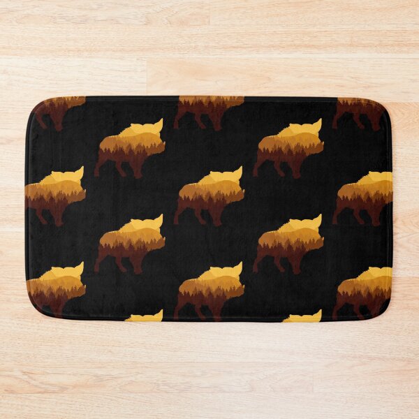 Item preview, Calling the hogs Wildlife Nature Forest Sunset designed and sold by sundae-artisan.