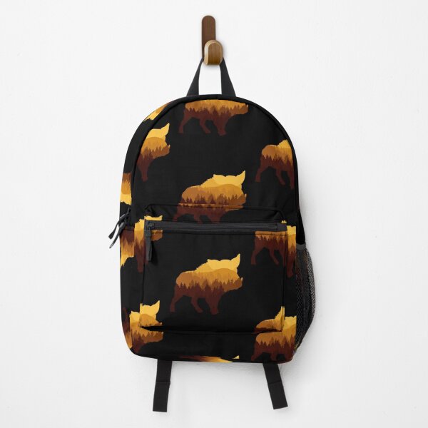 Item preview, Calling the hogs Wildlife Nature Forest Sunset designed and sold by sundae-artisan.