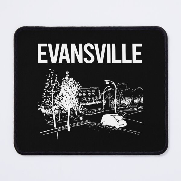 Artikelvorschau, Straßenskizze Evansville entworfen und verkauft von bettyn9wp.