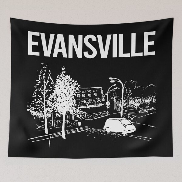 Item preview, Street Sketch Evansville designed and sold by bettyn9wp.