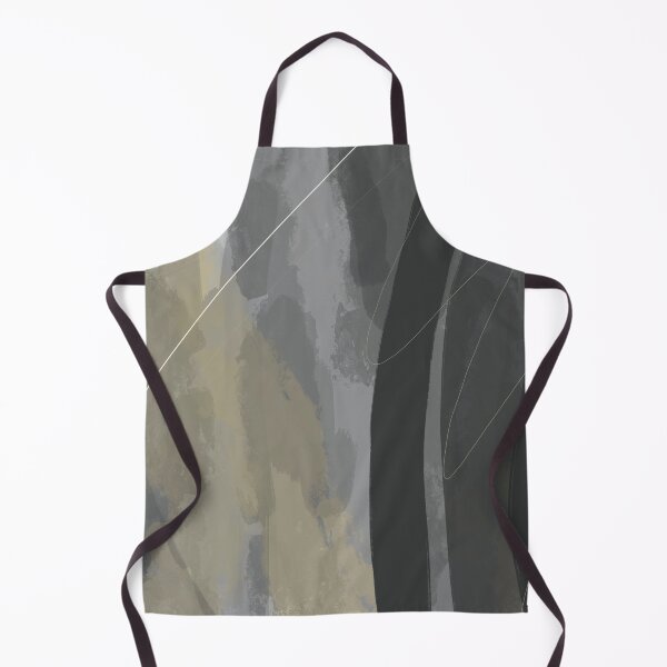 Item preview, Digital Abstract Painting Silver Grey Gold White designed and sold by lineartdesigns.