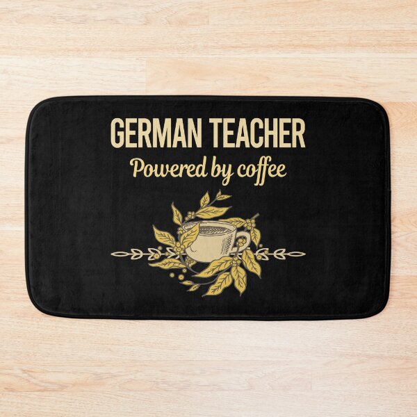 Item preview, Powered By Coffee German Teacher designed and sold by toniabrendaom.
