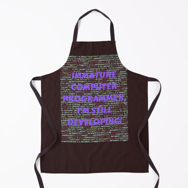 Item preview, IMMATURE COMPUTER PROGRAMMER, I'M STILL DEVELOPING! CLASSIC T-SHIRT  VIOLET PRINT designed and sold by IslandBaneMerch.