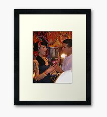 Interview Framed Print