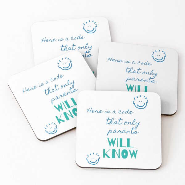 Item preview, Here Is A Code That Only Parents Will Know designed and sold by Ivy-si.