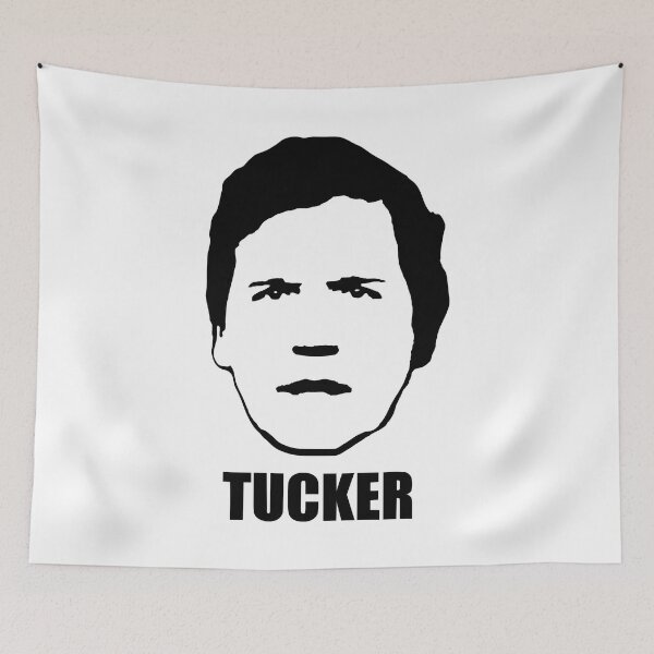 Item preview, First Day Of Tucker Carlson Back Vintage Style Art designed and sold by NormanchapmArts.