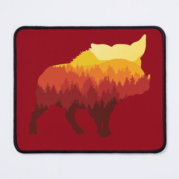 Item preview, Calling the hogs Wildlife Nature Forest Sunset designed and sold by sundae-artisan.