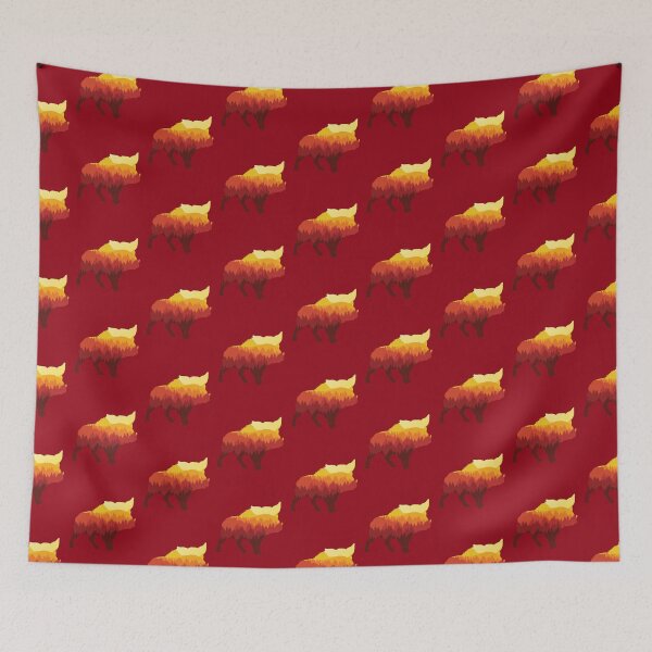 Item preview, Calling the hogs Wildlife Nature Forest Sunset designed and sold by sundae-artisan.
