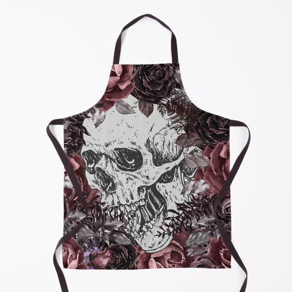Item preview, Skull & Flowers designed and sold by AtBlk Products.