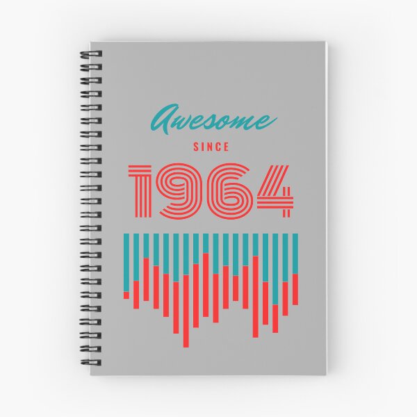 Item preview, Awesome since 1964 ,58th birthday graphic design designed and sold by Tshepomuza.