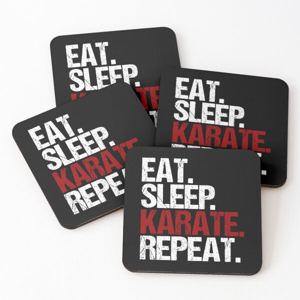 Item preview, Eat Sleep Karate Repeat Karate Love designed and sold by Trostberger.