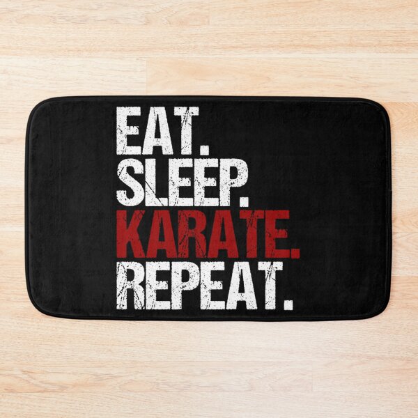 Item preview, Eat Sleep Karate Repeat Karate Love designed and sold by Trostberger.