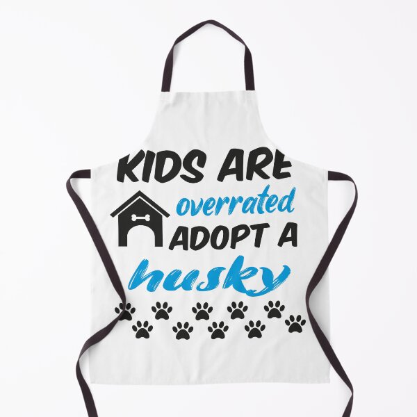 Item preview, kids are overrated adopt a husky designed and sold by randomdogshirt.