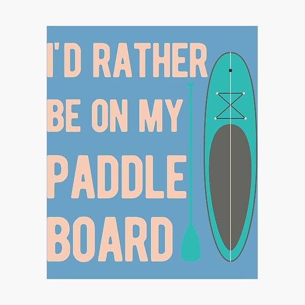 Item preview, Funny Paddle Board      designed and sold by ACboardd.