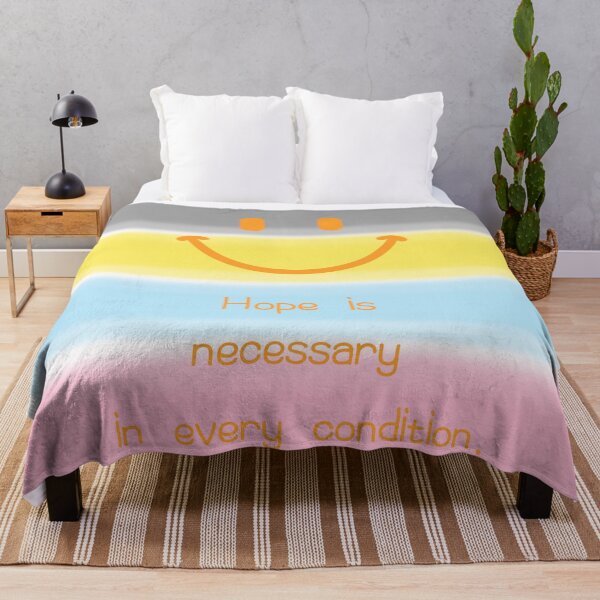 Item preview, smile,Hope is necessary in every condition. designed and sold by zzzozzo.