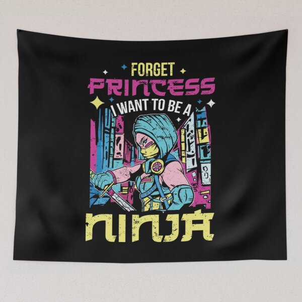 Item preview, Colorful Forget Princess Ninja Funny Karate designed and sold by Trostberger.
