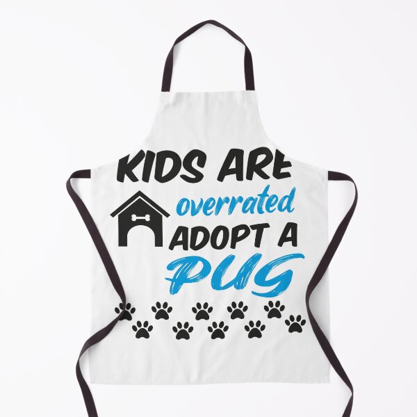 Item preview, kids are overrated adopt a pug designed and sold by randomdogshirt.