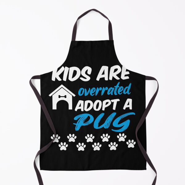 Item preview, kids are overrated adopt a pug designed and sold by randomdogshirt.