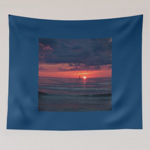 Item preview, Paddle Board Sunset Chiffon Top designed and sold by ACboardd.