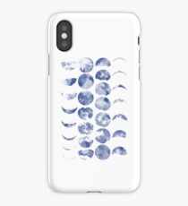 moon ink dots iPhone Case