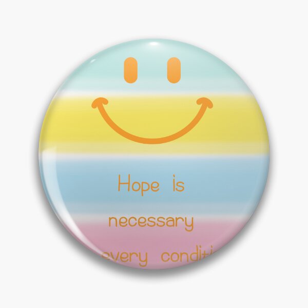 Item preview, smile,Hope is necessary in every condition,Striped pastel tone designed and sold by zzzozzo.