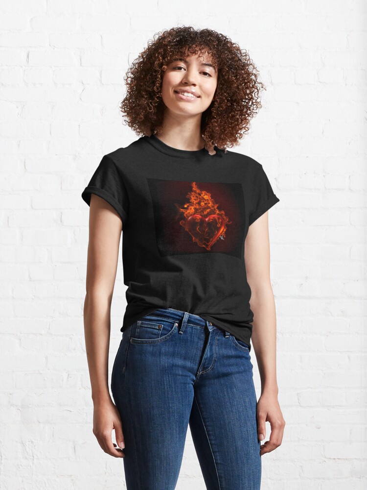 Thumbnail 4 of 7, Classic T-Shirt, Destined - Worlds Apart designed and sold by DarkRosePress.