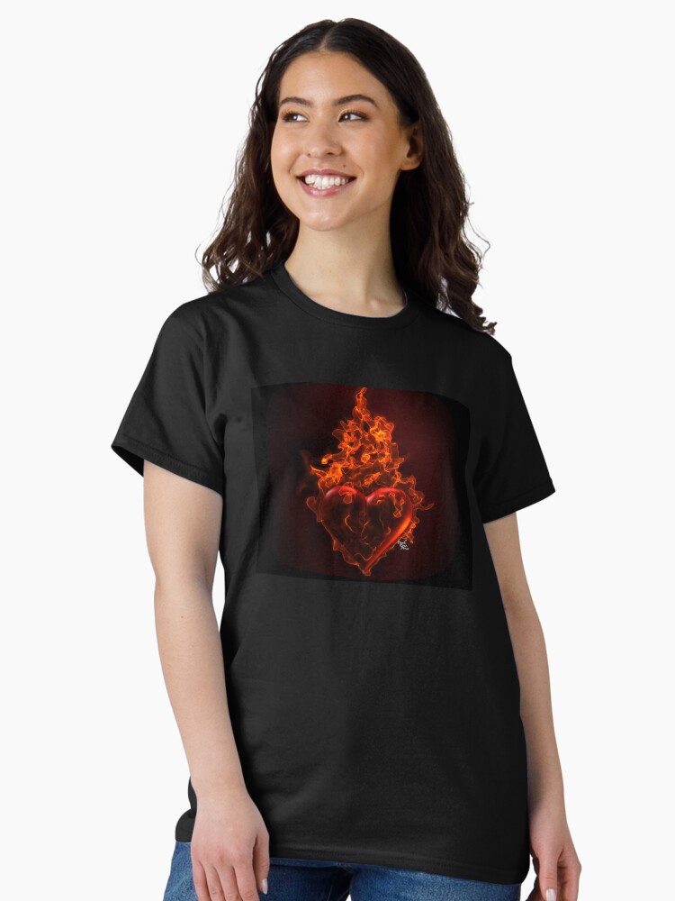 Thumbnail 2 of 7, Classic T-Shirt, Destined - Worlds Apart designed and sold by DarkRosePress.