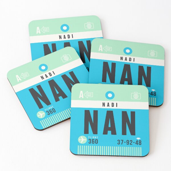 Item preview, Luggage Tag A - NAN Nadi Fiji designed and sold by VoodooCircus.