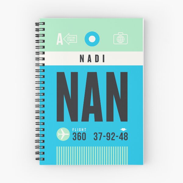 Item preview, Luggage Tag A - NAN Nadi Fiji designed and sold by VoodooCircus.