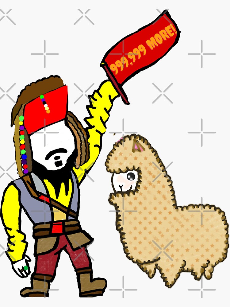 "Men Women Johnny Depp’S One Million Alpacas Jack Sparrow Cute